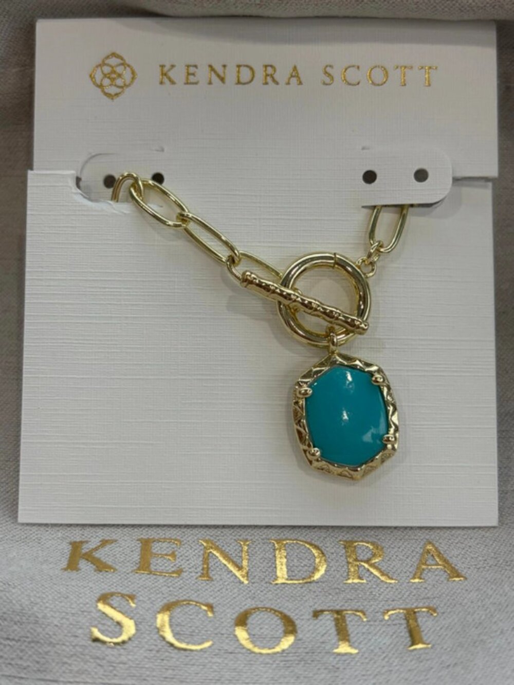 Kendra Scott blue bracelet
